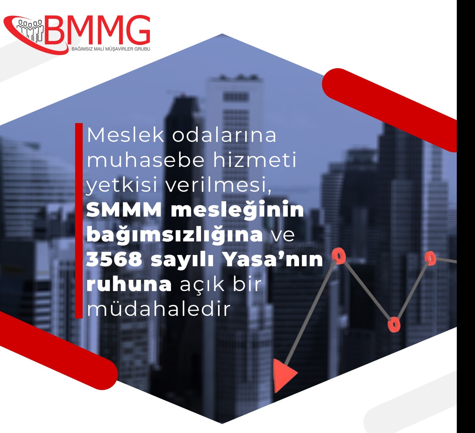 Meslek odalarına muhasebe hizmeti yetkisi verilmesi, SMMM mesleğinin bağımsızlığına ve 3568 sayılı Yasa’nın ruhuna açık bir müdahaledir.