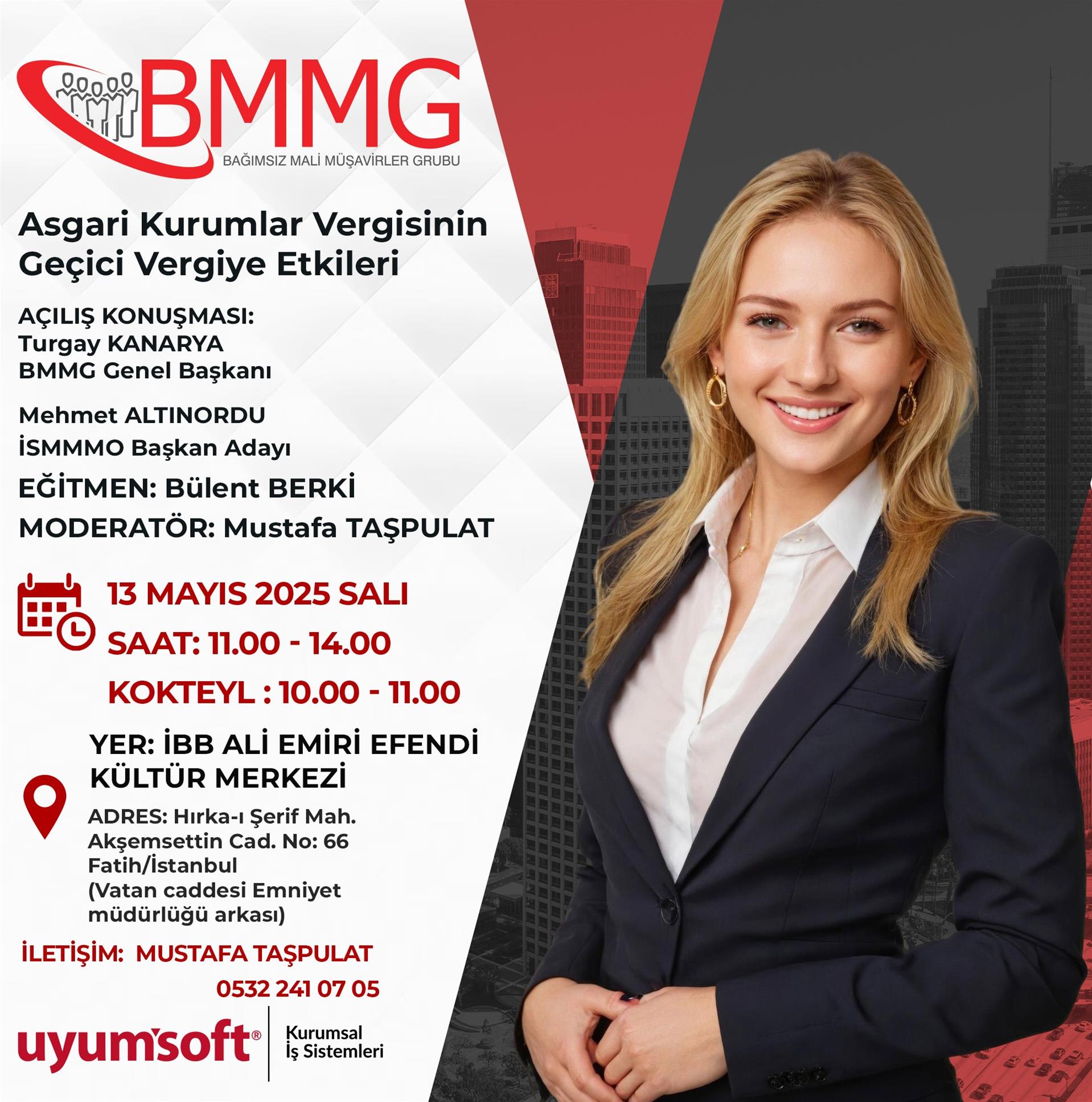 Bu eğitim seminerimizde sizleri de aramızda görmekten onur duyarız!